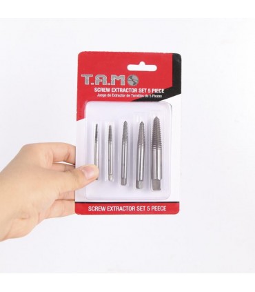 Screw Extractor Set 5 Pcs T.A.M