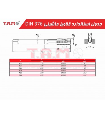 Spiral Point Machine Tap T.A.M