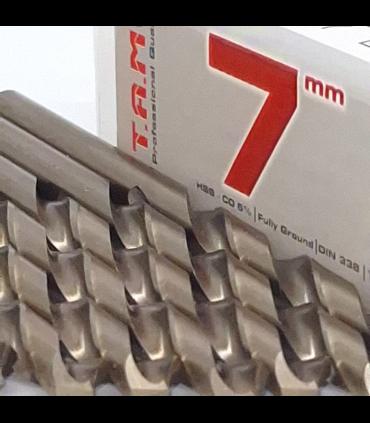 HSS T.A.M Cobalt Drill bit Size 7mm