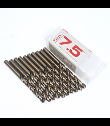 HSS T.A.M Cobalt Drill bit Size 7.5mm